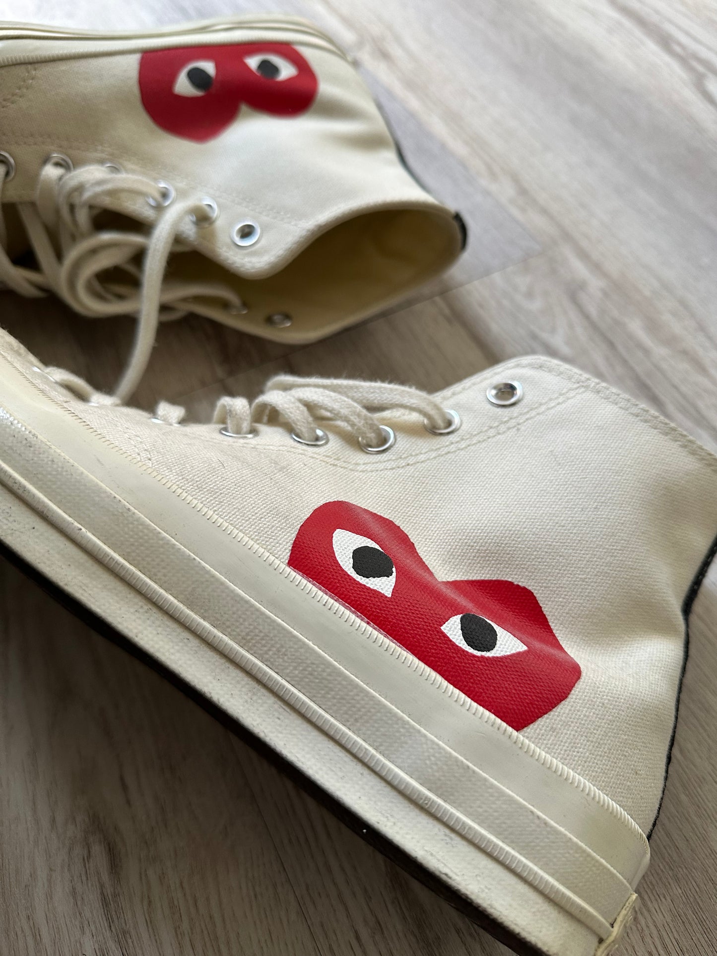 Converse x PLAY Comme des Garcon