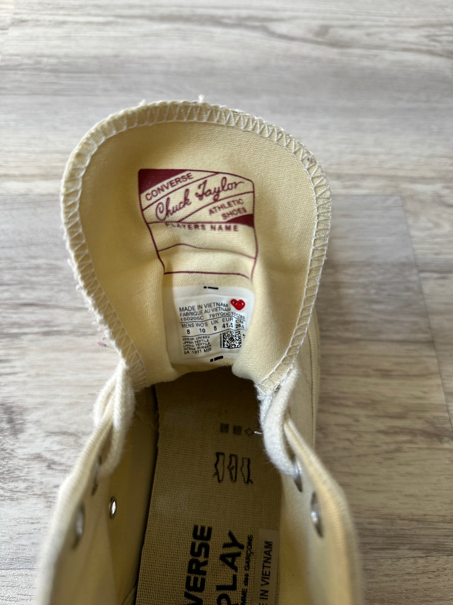 Converse x PLAY Comme des Garcon
