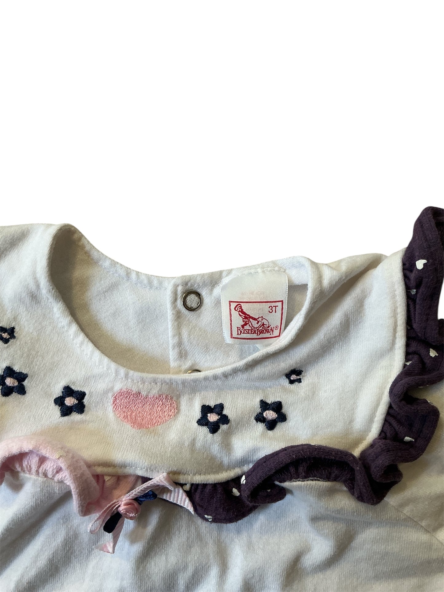 Buster Brown Ruffled T-Shirt