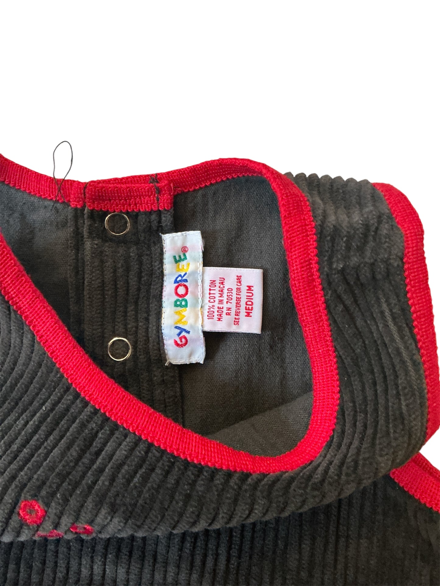 Gymboree Black Corduroy Dress